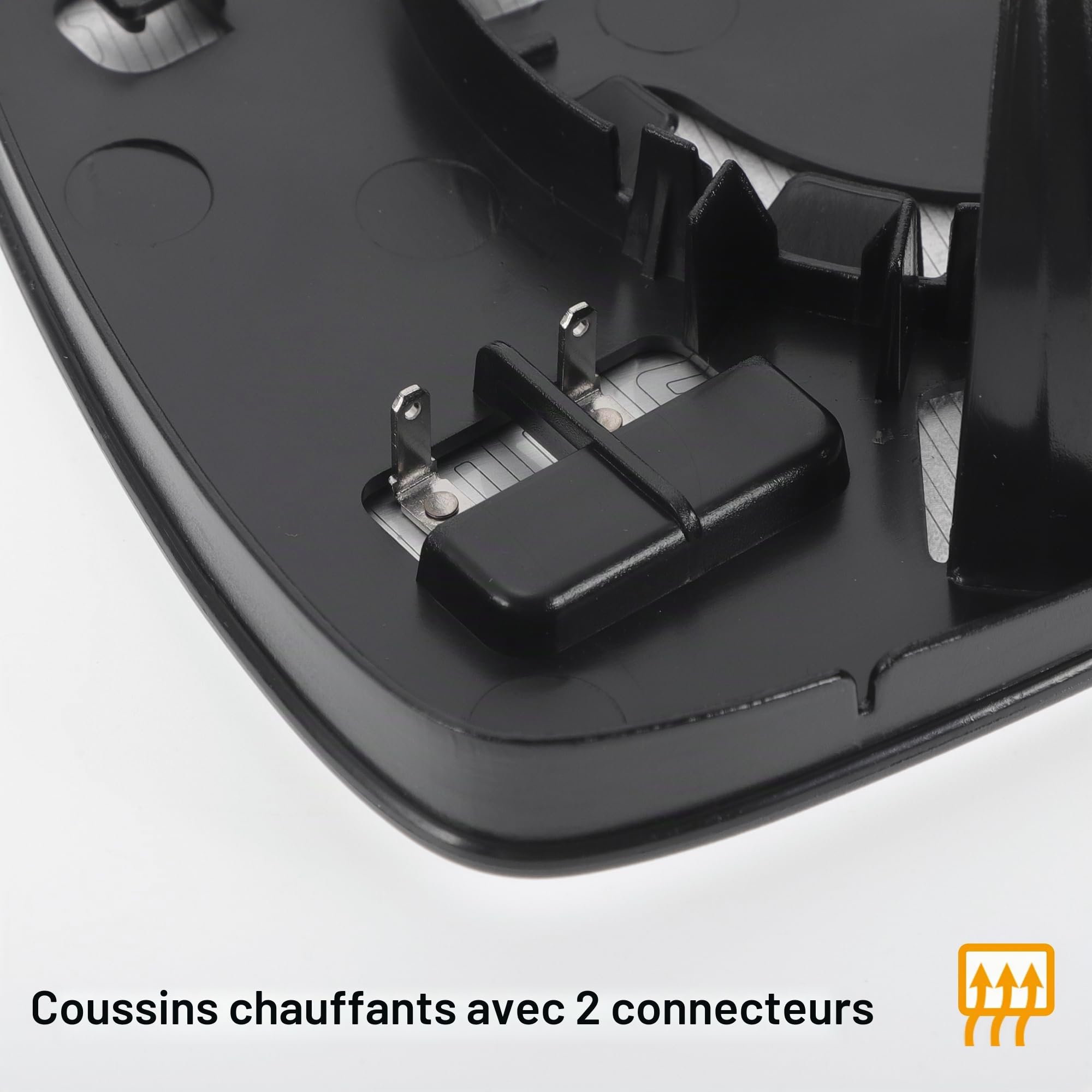 QUARKZMAN Verre De Rétroviseur Droit Chauffant Pour Dacia Duster 18-23 1PC