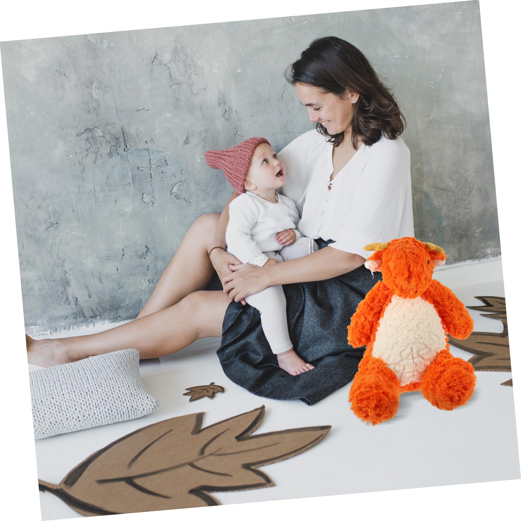 YARNOW Muñeco de Dinosaurio de Algodón PP Rojo, Juguete Suave para Niños Tacto Delicado, Almohada Adorable para Acompañar el Descanso en Festivales y Fotografía