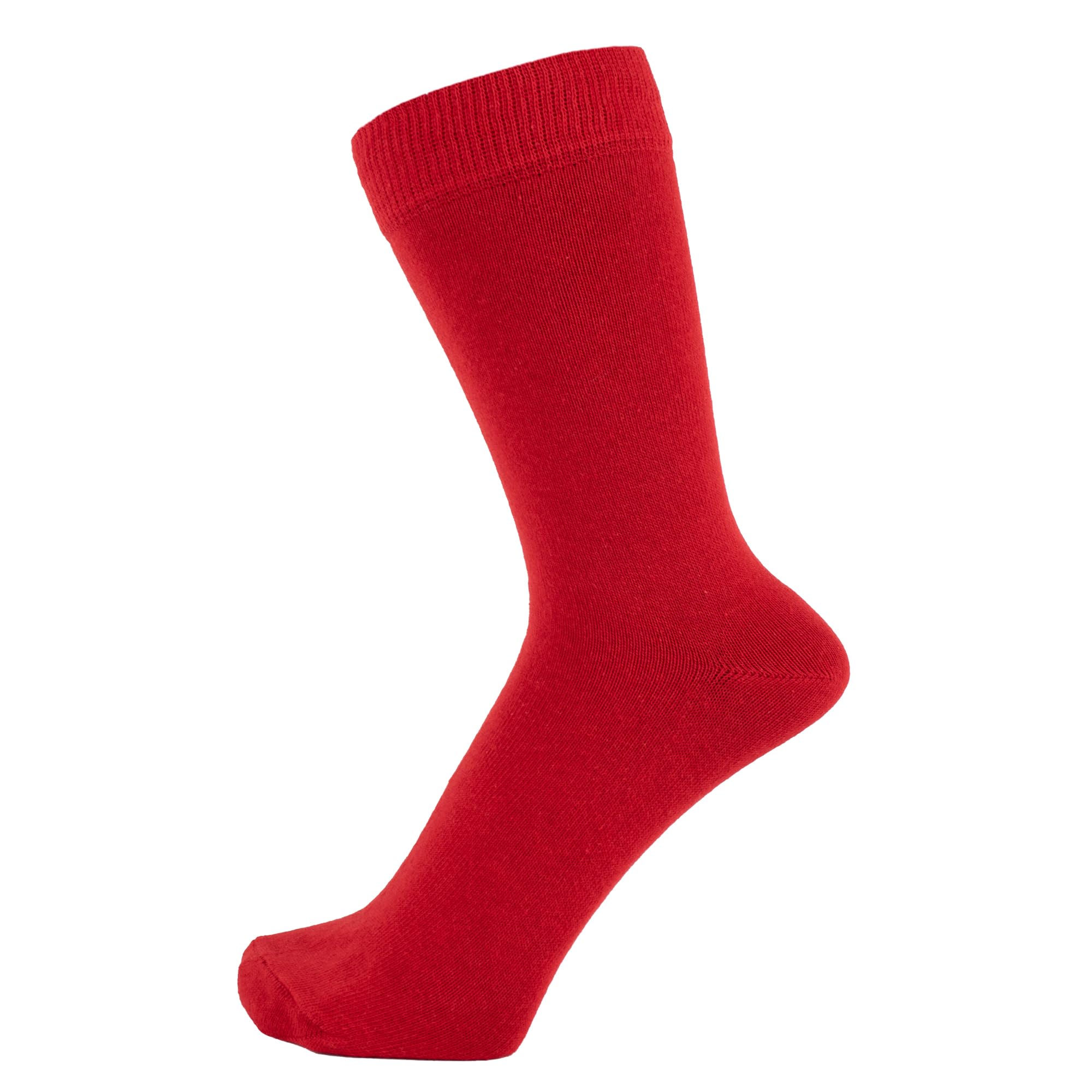 ZAKIRAFinest Combed Cotton Dress Socks in Plain Colours for Men, Women