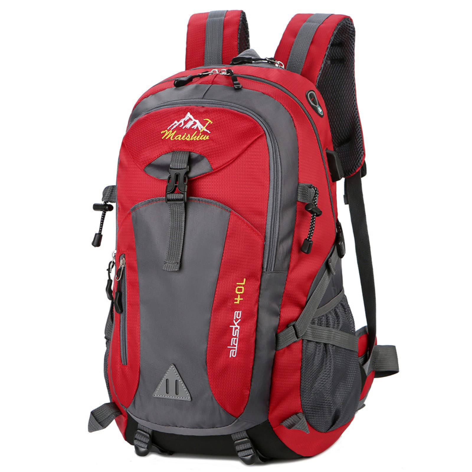 Zaino da viaggio unisex impermeabile da 40 litri Borsa sportiva Zaino da campeggio per escursionismo alpinismo all'aperto