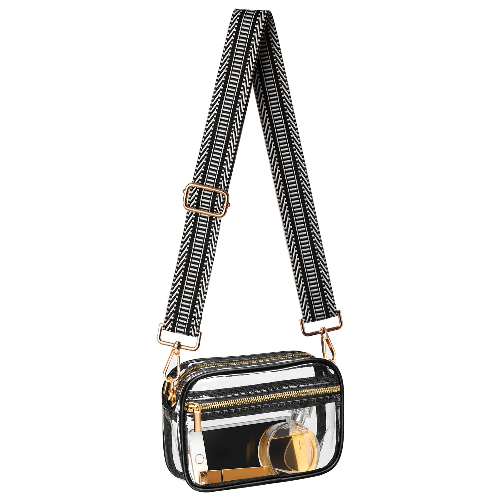 FANGSUN Clear Crossbody Bag