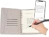 Smart Pen & Notebook Set, Digital Pen Real Time Synchronization Digitization, for Storing and Sharing Notes, Smartpen Writing Set, Compatible with Pad Phone Black