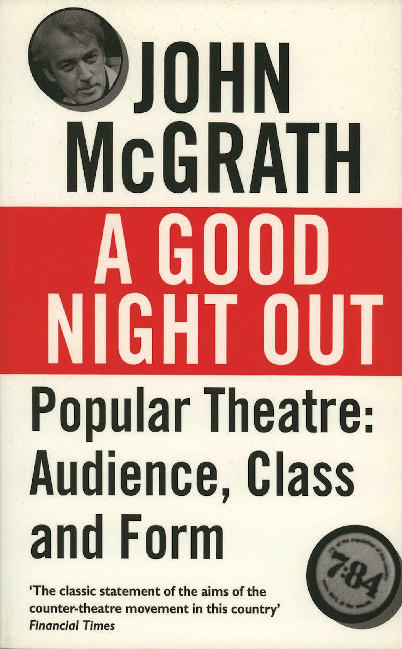 A Good Night Out by John McGrath (Paperback Book)