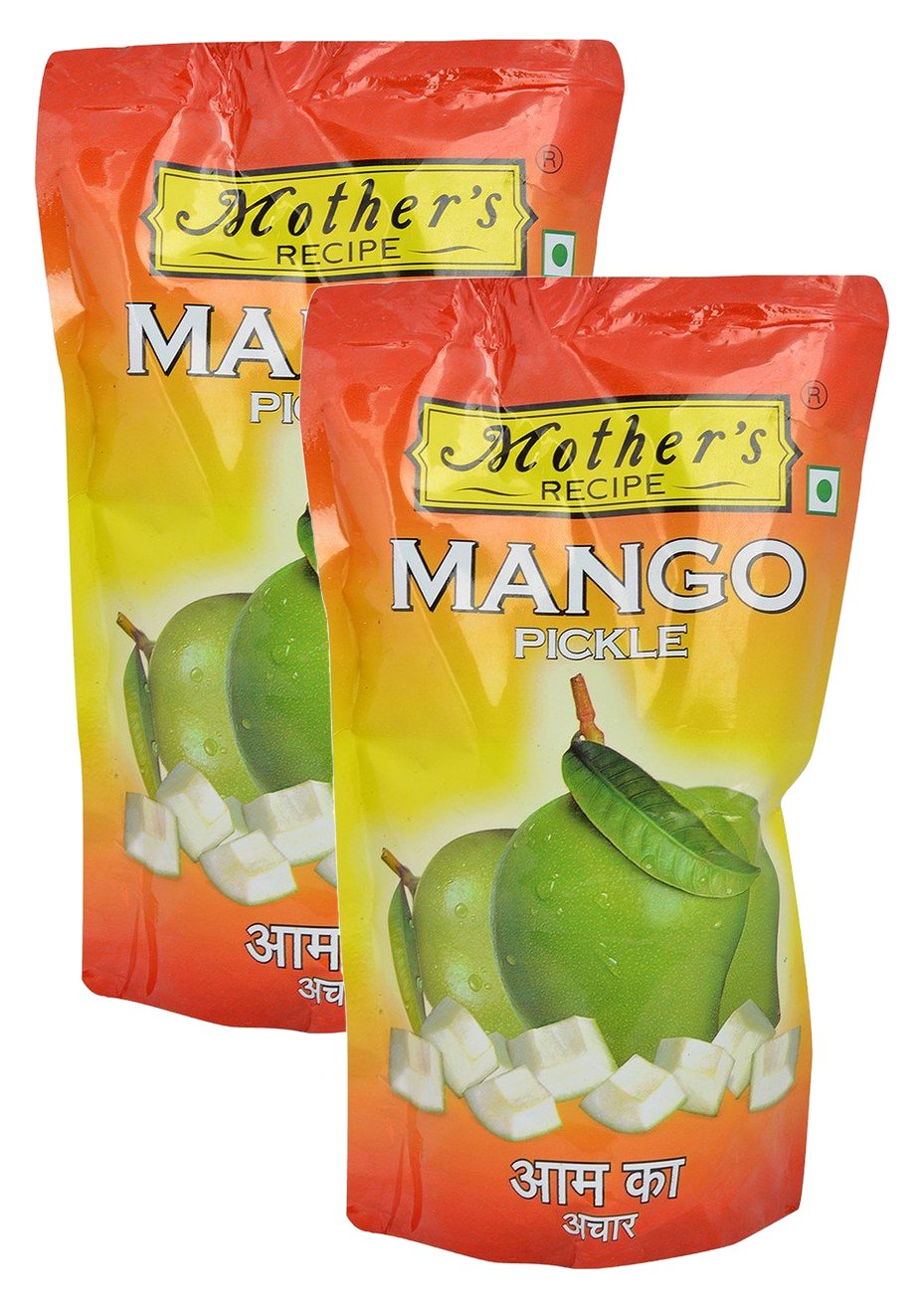 Big Bazaar Combo - Mother's Recipe Pickle Mango, 500g (Buy 1 Get 1, 2 Pieces) Promo Pack