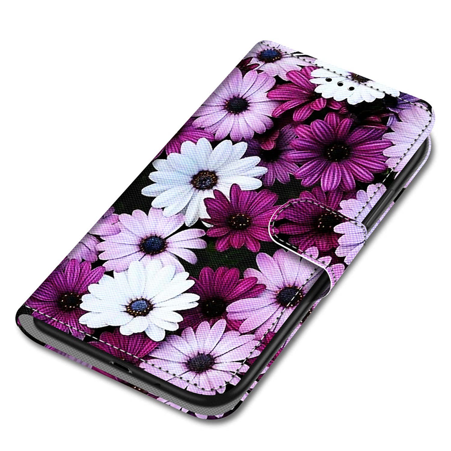 KANVOOS Cover per Honor X8a, Cover a Libro Custodia in Pelle PU con Silicone TPU, Antiurto Flip Caso Portafoglio Cover per Honor X8a (Oro Rosa