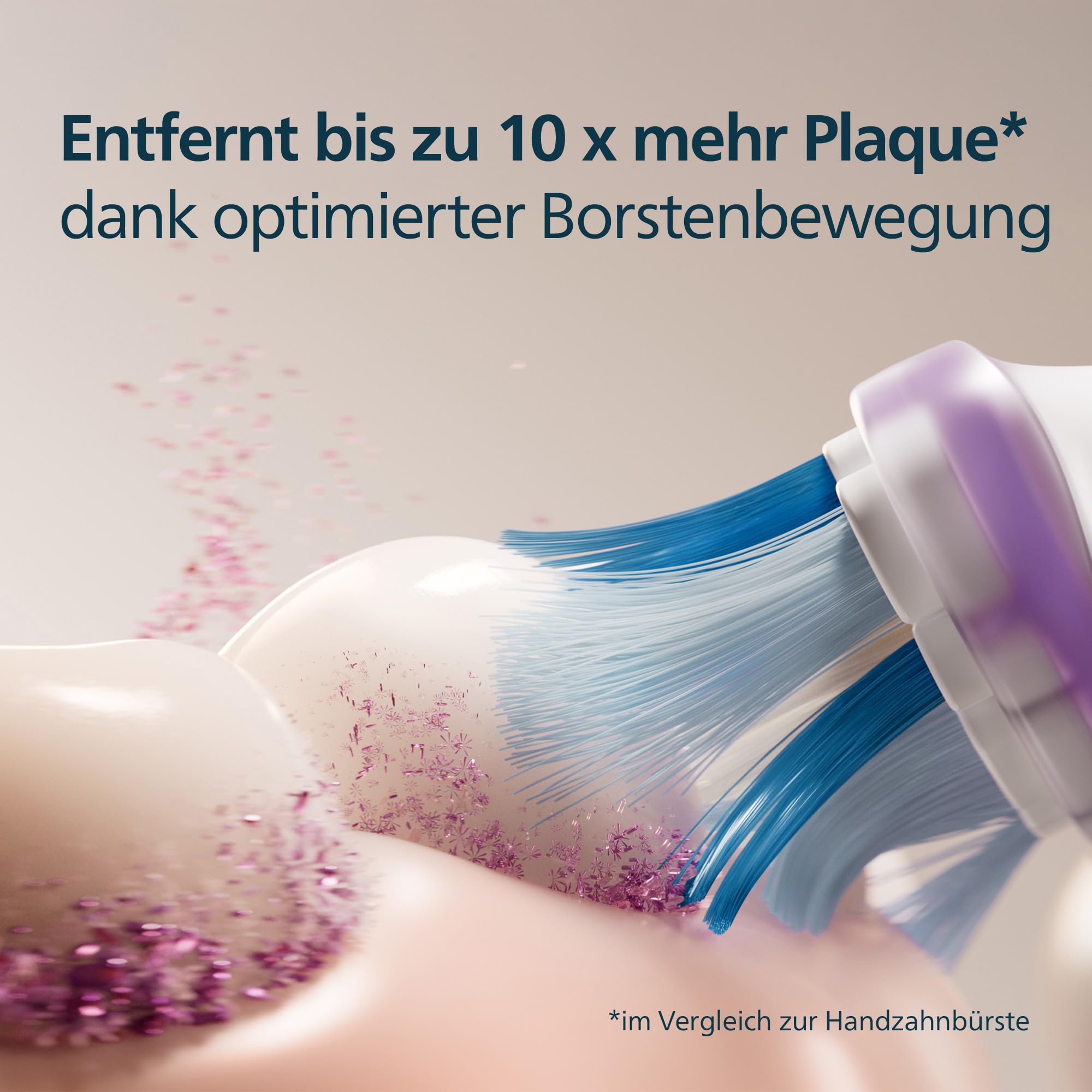 Philips Sonicare G3 Premium Gum Care, Original Ersatzbürstenköpfe, Weiß, 4er-Pack, HX9054/87