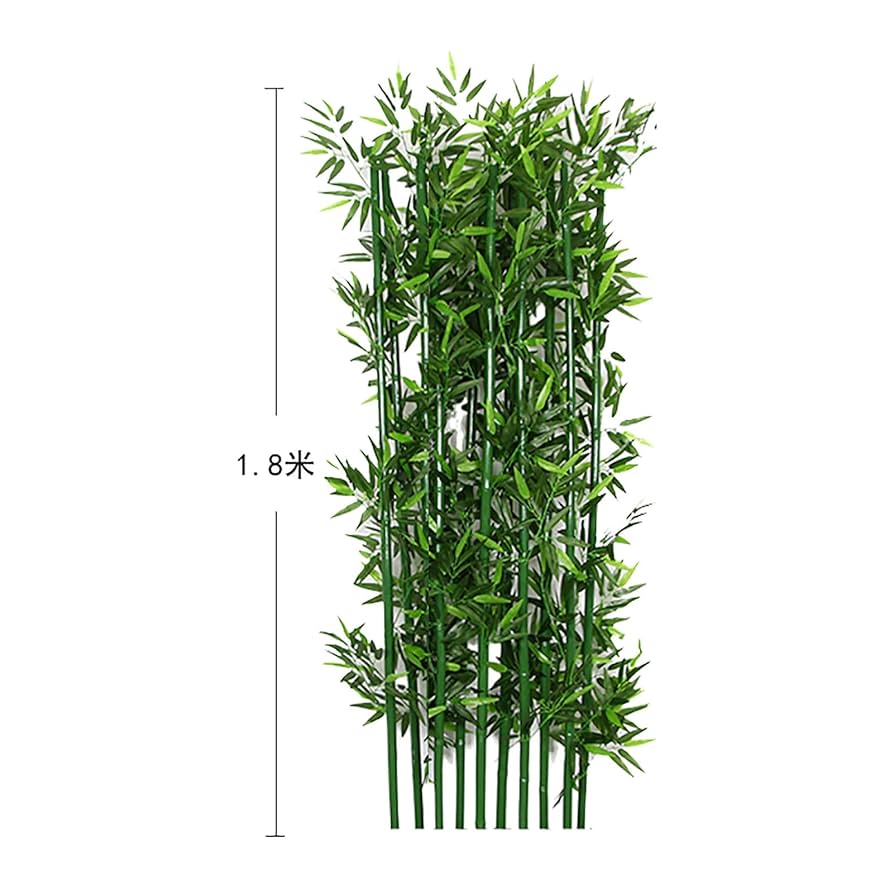 Amazon｜10本の竹 人工竹 観葉植物 本物 竹垣 竹林 ガーデニング