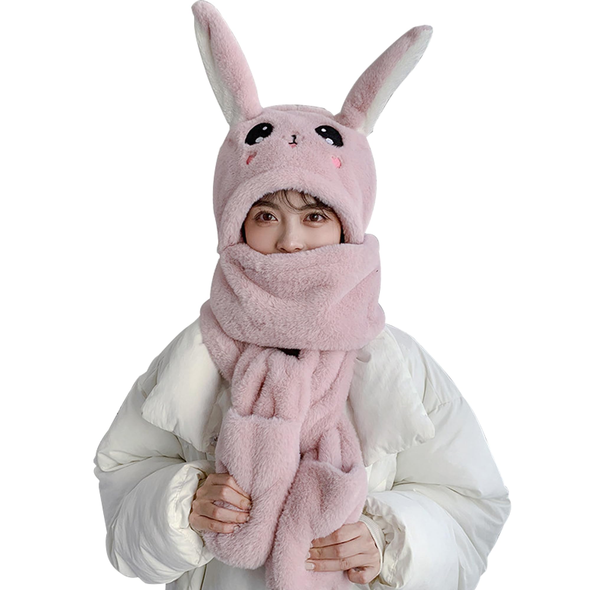 Doladola Bunny Hat with Moving Ears,Rabbit Ear Moving Hat with