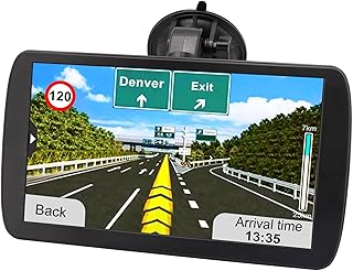 GPS Navigation for Car Truck - 9 Inch Navigation System with 2023 Lifetime Free Map Updates, Pre-Loaded US/CA/MX Maps, Voice Broadcast, Speed Camera Warning and Touch Screen, Vehicle GPS Unit Handheld