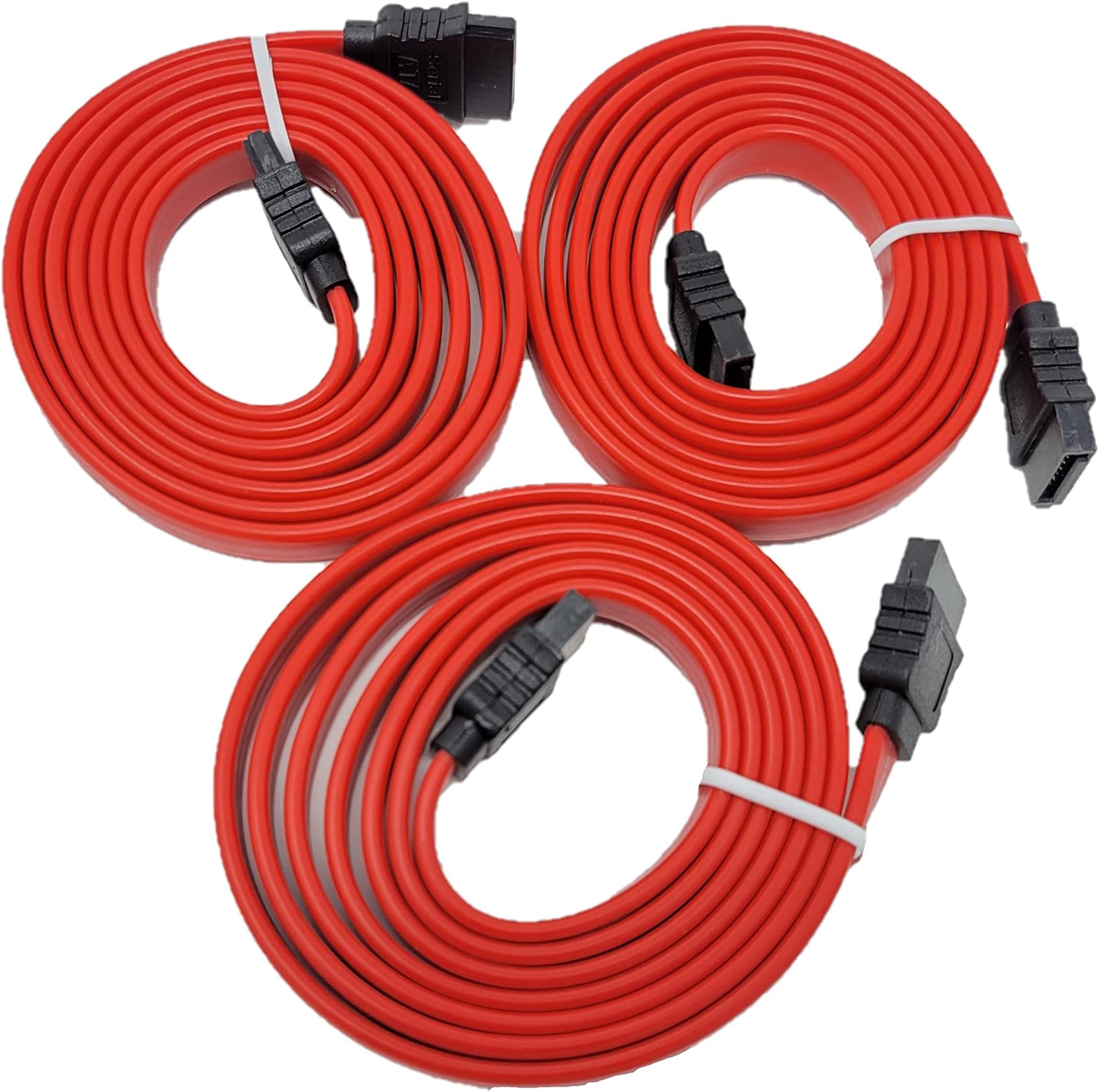 1 Meter SATA III Straight Data Cable 3-Pack (F03-152-3P)