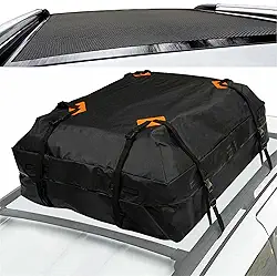 Bagageiro de Teto para Carro, roof rack, Roof Rack Cargo Carrier, Roof Cargo Carrier, Cargo Box For Roof Rack, Bagageiro de Teto Impermeavel Dobravel para Carro Porta Bagagem Universal