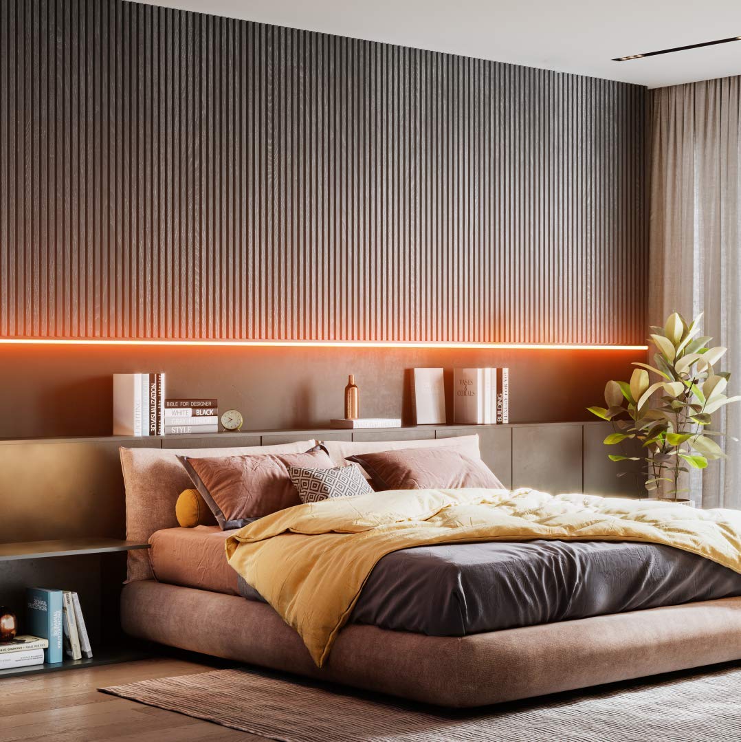 B.K.Licht taśma LED, łańcuch świetlny, listwa LED, taśma świetlna LED, biała, kolorowa, 10 m, wraz z pilotem zdalnego sterowania, zmiana koloru, samoprzylepna