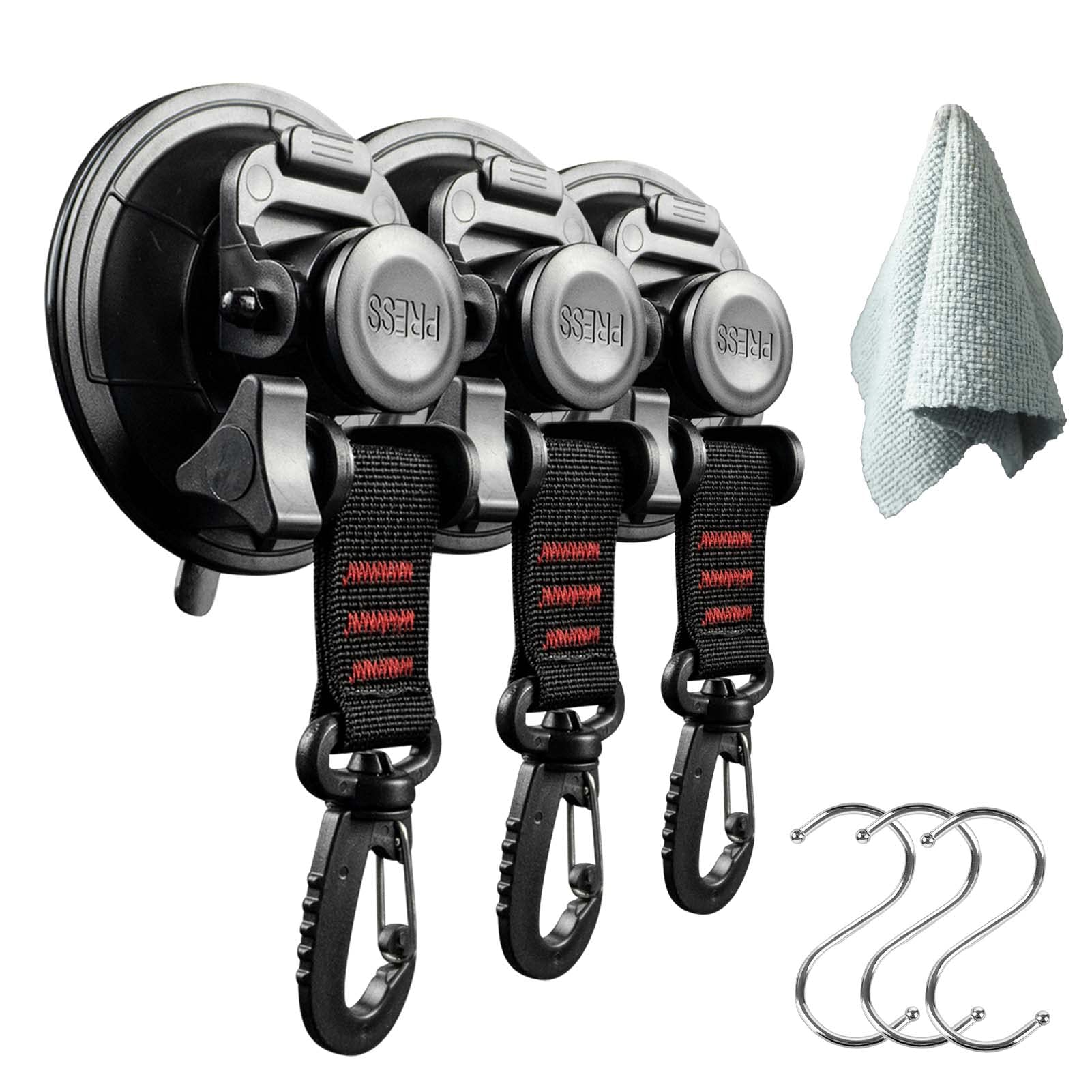 吸盤 フック 強力 カーサイドタープ 吸盤 キャンプ タープ耐荷重 70kg Amazon.co.jp: roseddy 吸盤 フック 強力 カーサイドタープ 吸盤