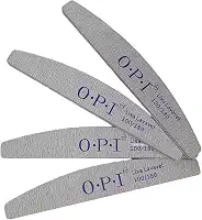 Lixa Bumerangue Lavável 100/180 Para Unhas de Gel Acrigel Fibra de Vidro, Com 1 Unidades