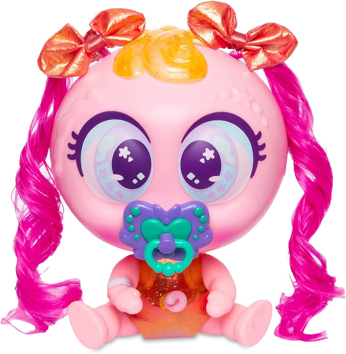 Nerlie Cute Emoshionato Neonate NEOEMOSHION GUD PHILLIN Baby Pink Doll with Sledge