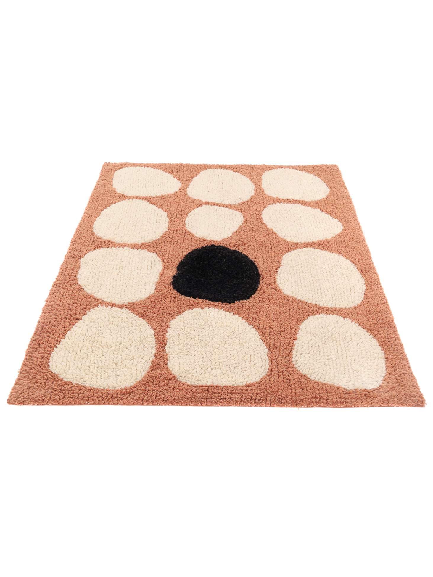 RugVista Thalassa Tappetino da bagno, Rettangolare, 60 x 90 cm, Terracotta | Pelo medio, Lavabile in lavatrice, Oeko-Tex 100, Bagno