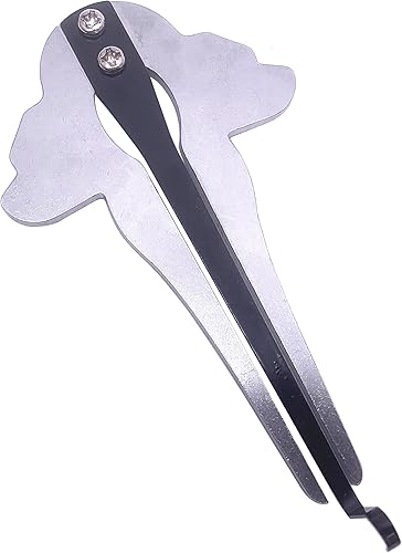 Arpa de mandíbula Instrumento musical Profesional Arpa de arpa maultrommel de judío ruso (Plata-A)