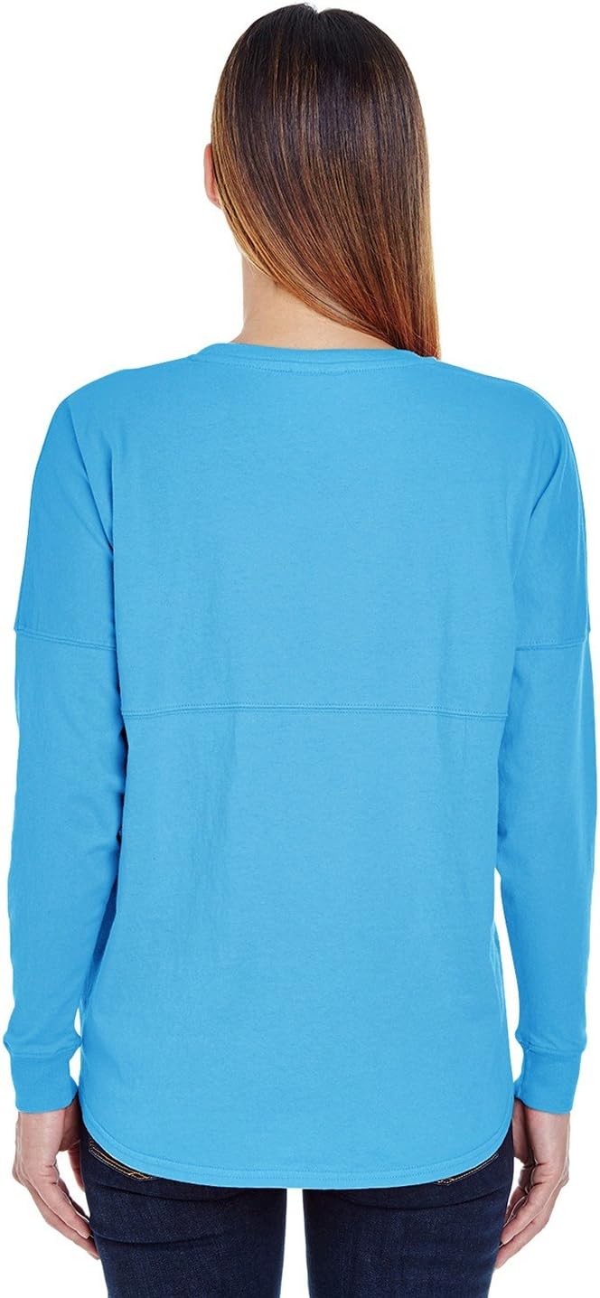 J. America NCAA Womens Ladies game day jersey long sleeve t-shirt