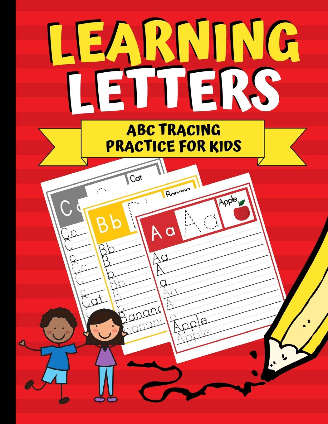 Learning Letters: ABC Tracing Practice for Kids: 1 (Learning to Write)