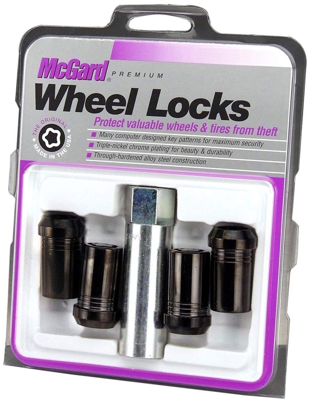 Amazon.com: McGard 25116 Black (M14 x 1.5 Thread Size) Tuner Style