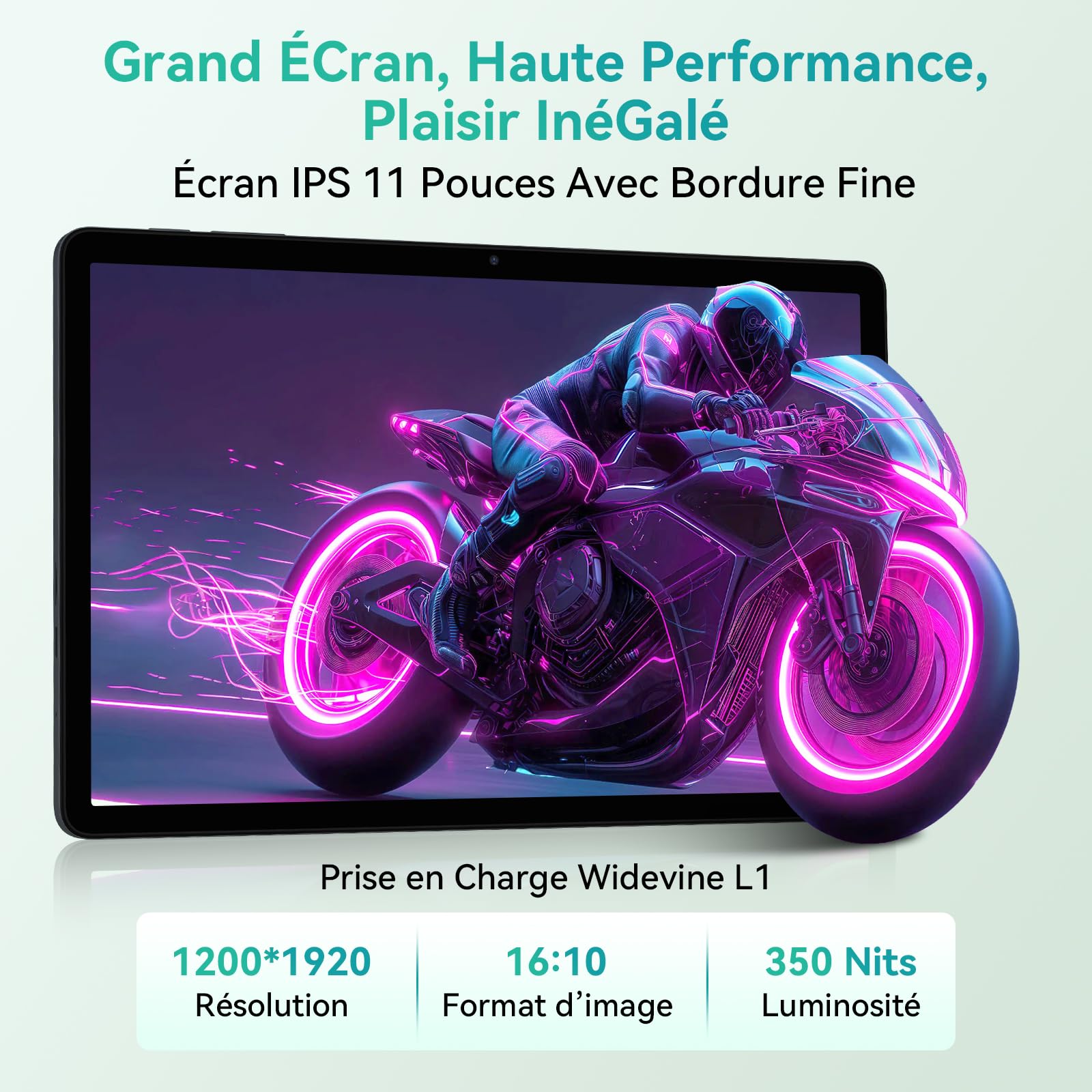 Tablet, Android 16 Tablet with 11 Inch FHD Display, 24GB RAM 128GB