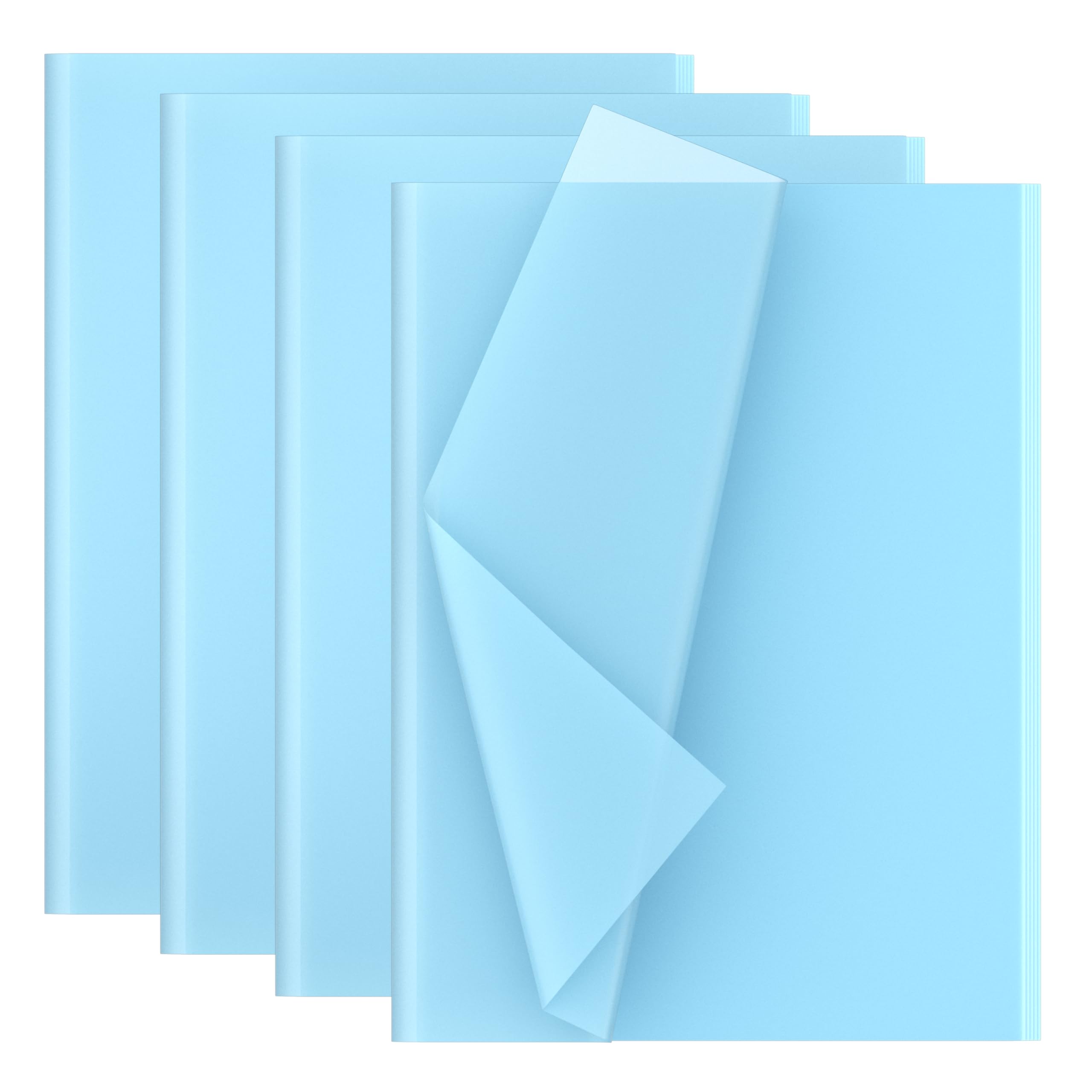 Creavvee Decoupage Tissue Paper 28 Sheets 50x70 cm Light Blue