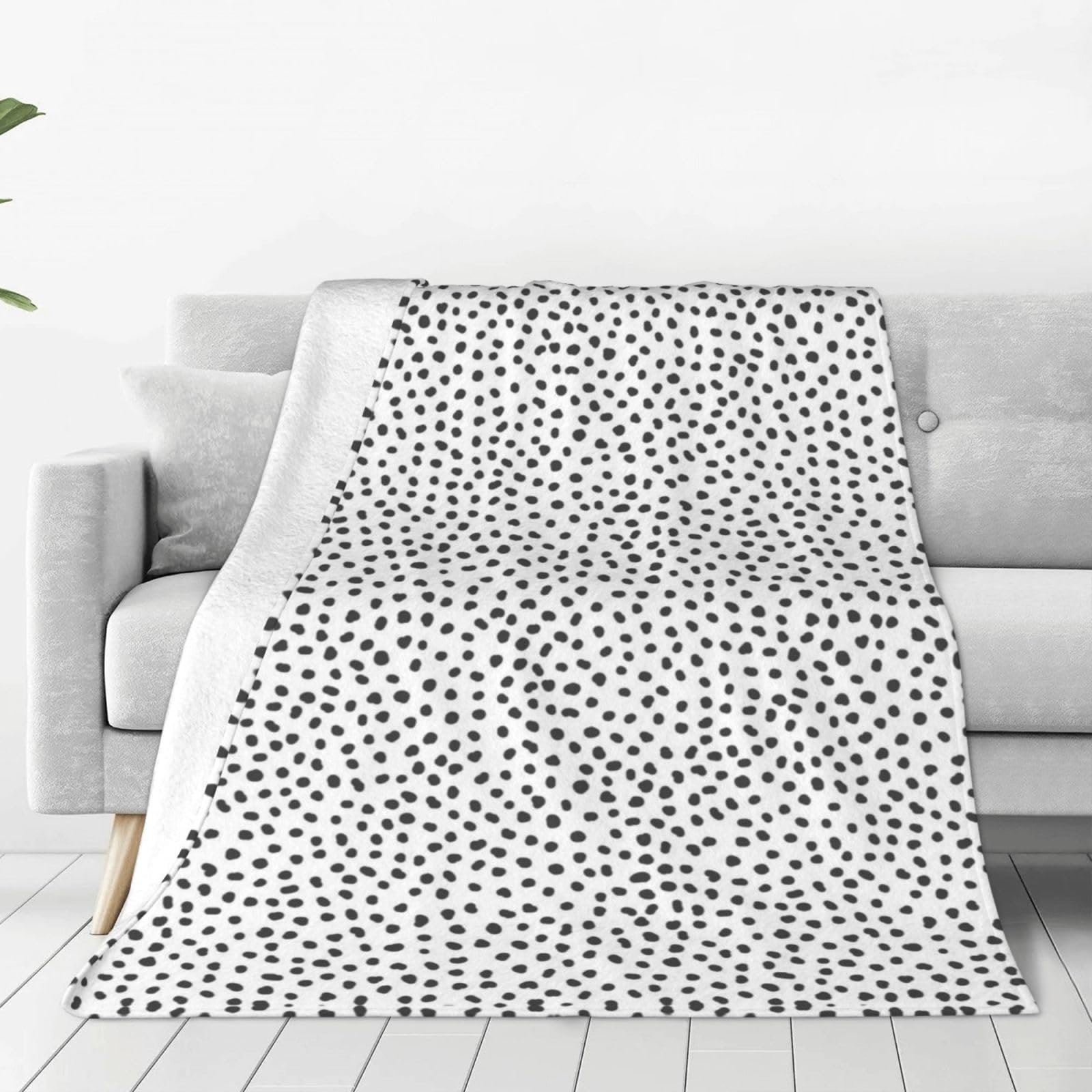 Couverture anti-boulochage pour lit et canapé, flanelle pour adultes