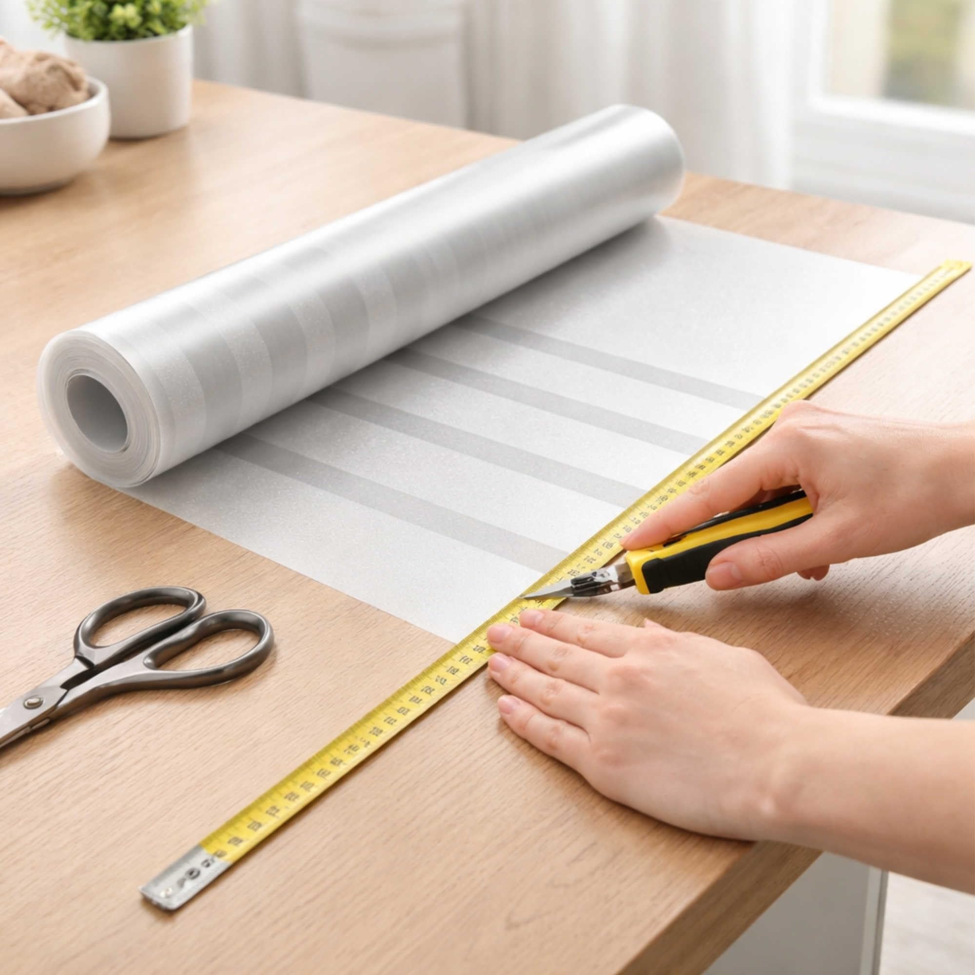 INDIGOS UG Dekorfolie - weiß - Meer Sichtschutzfolie Woge Fensterbild Ozean Glasdekorfolie - Welle satiniert Blickdicht - 1300mm breit - 500 mm hoch - Dekoration Sonnenschutz Folie - matt