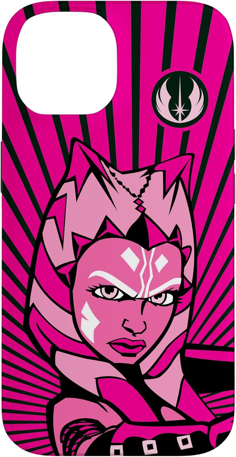 Star Wars The Clone Wars Jedi Order Ahsoka Tano Pink Case for iPhone 14 Pro Max