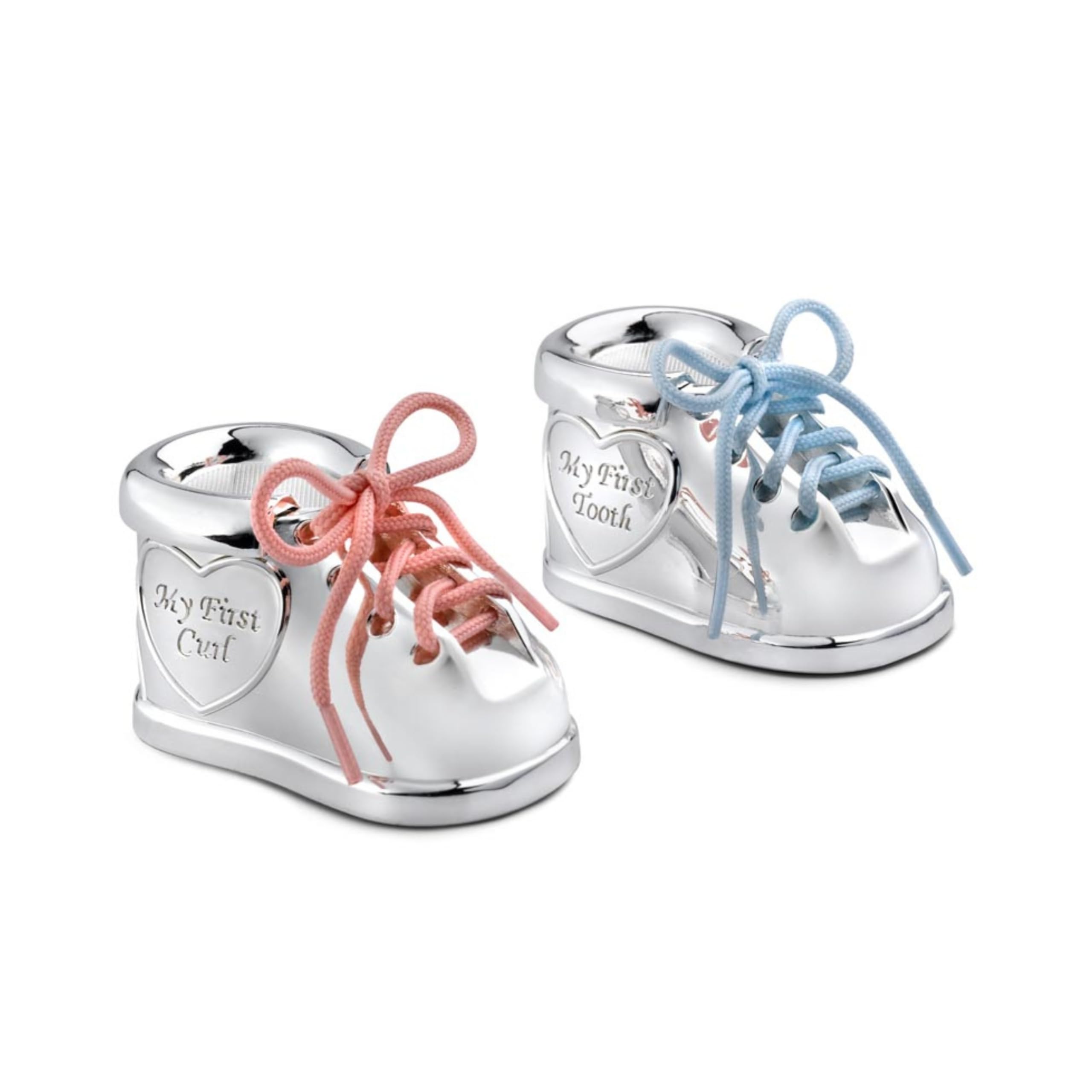 Zilverstad - Tooth Box & Lock of Hair Box Shoe
