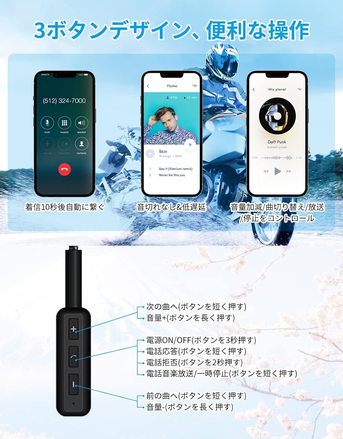 Amazon.co.jp: 【最新型改良】STDRIVO バイク イヤホン ヘルメット