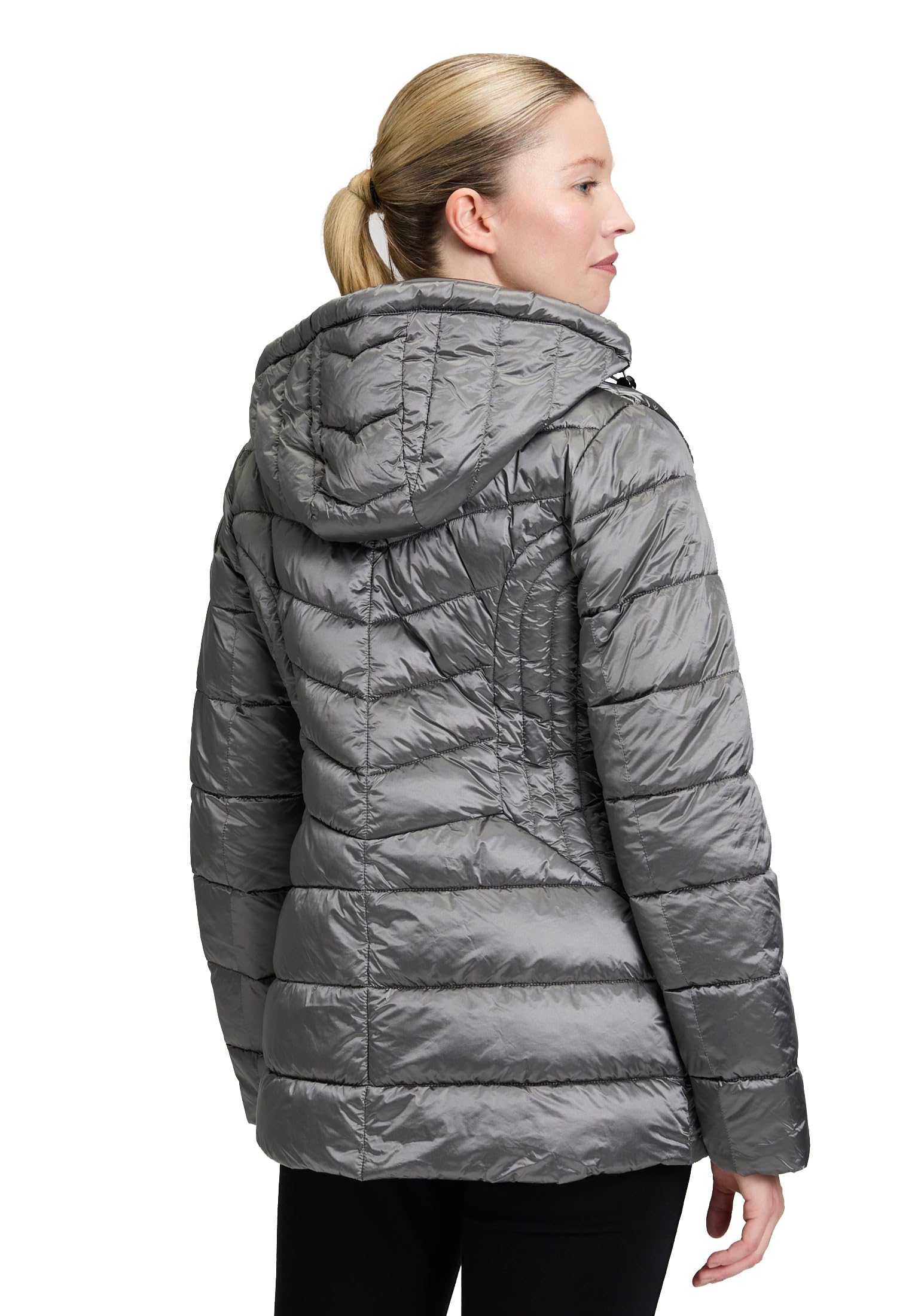 Betty Barclay Damen Outdoorjacke mit Abnehmbarer Kapuze