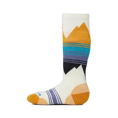 Smartwool Kids Ski Light Cushion Over the Calf Socks (Toddler/Little Kid/Big Kid) Kids Shoes Natural