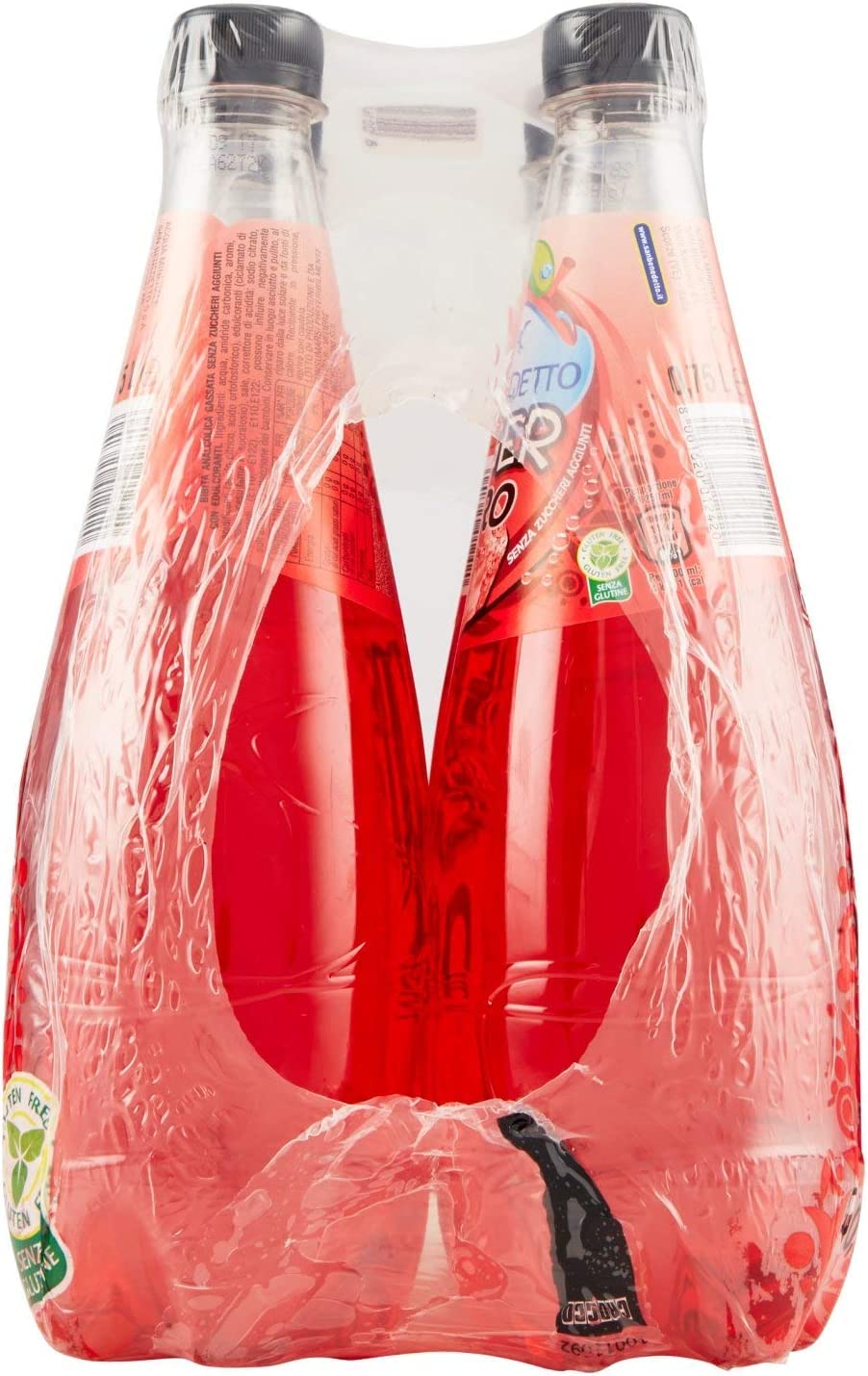 San Benedetto Ginger Zero PET Lot de 12 bouteilles sans sucre 0,75 l