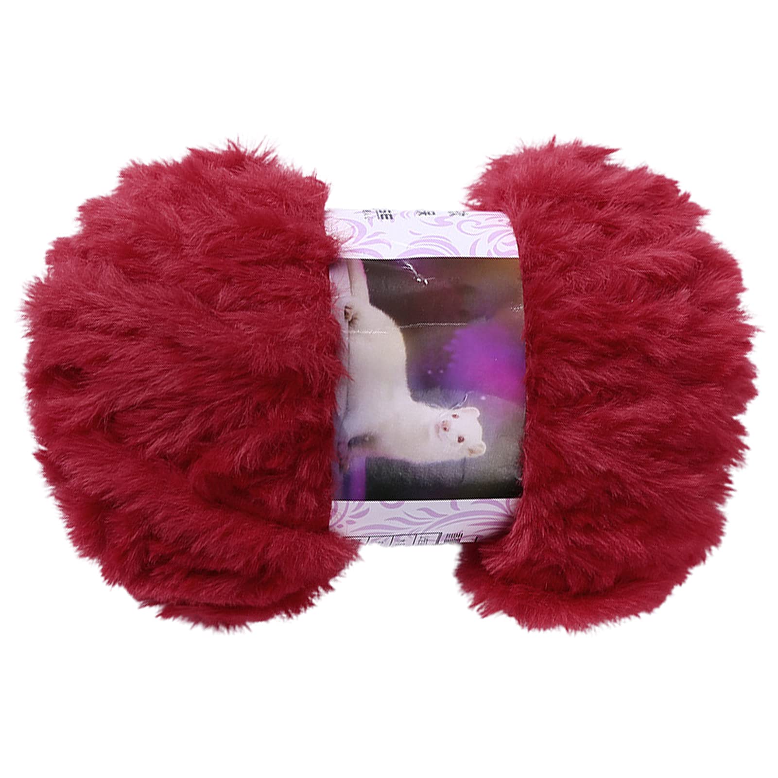 Fil De Laine à Tricoter En Fausse Fourrure De Vison, 50 G/ensemble, Effet De Fourrure De Luxe, Fil à Tricoter Doux Et Moelleux Pour Chapeau, Poupées, Gants, Couverture à Bas Prix