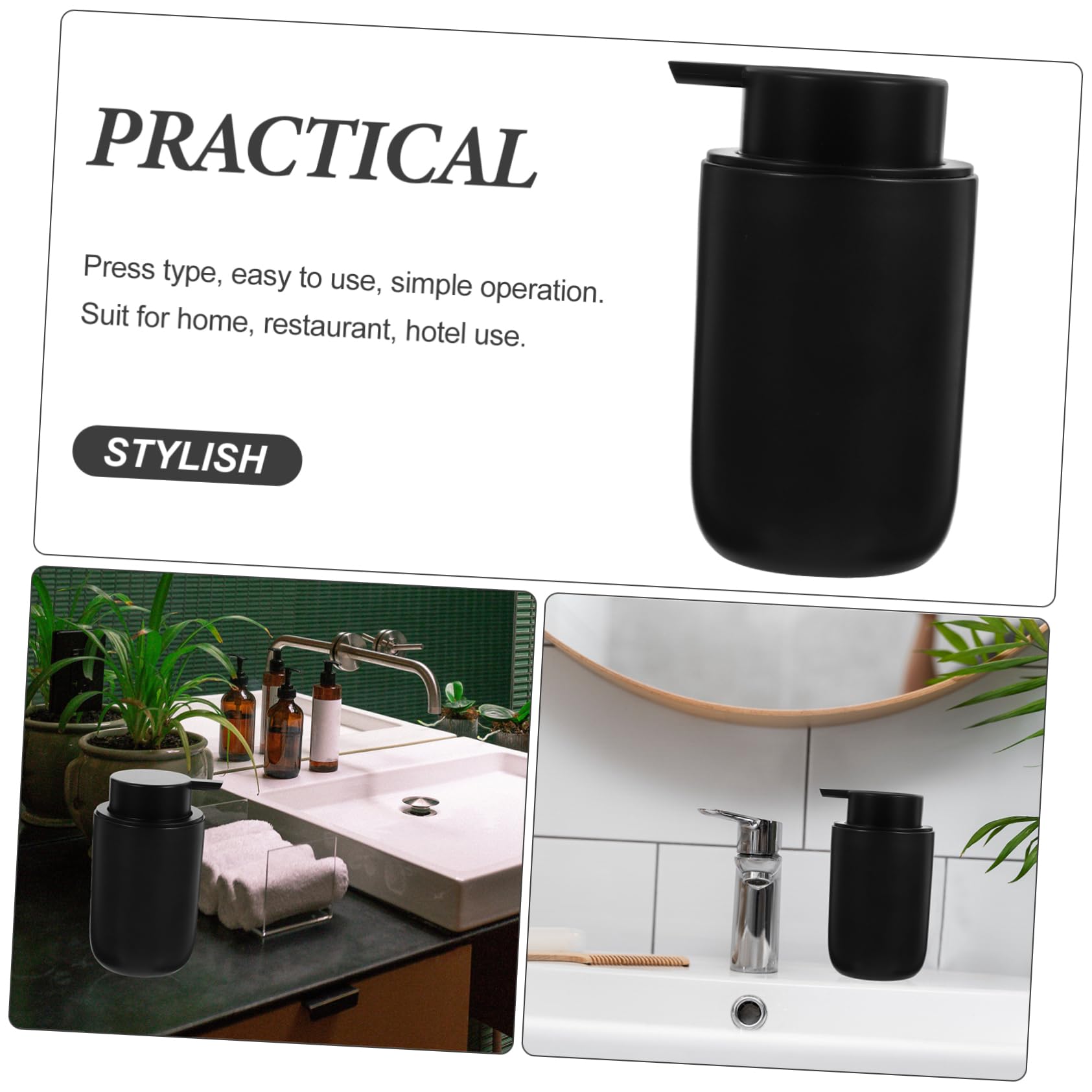 Cabilock Dispensador De Loción De Viaje De 2 Piezas Dispensador De Jabón Líquido para Platos Portátil A Prueba De Fugas para Baño Y Cocina.