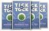 Tick Tock Earl Grey Rooibos Tea | Caffeine-Free Tea | Pack of 4 x 40 Tea Bags 160 Teabags | Naturally Sweet Herbal Tea | Biodegradable | Rooibos Tea UK | Redbush Tea for Wellbeing and Relaxation