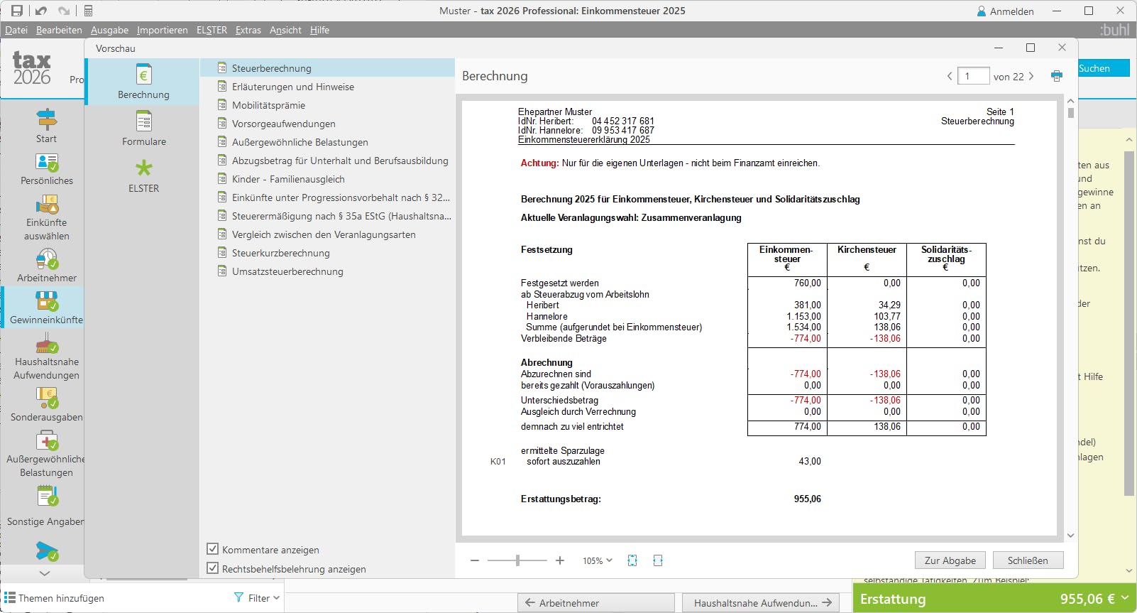 tax 2026 Professional (für Steuerjahr 2025)| Digitaler Download