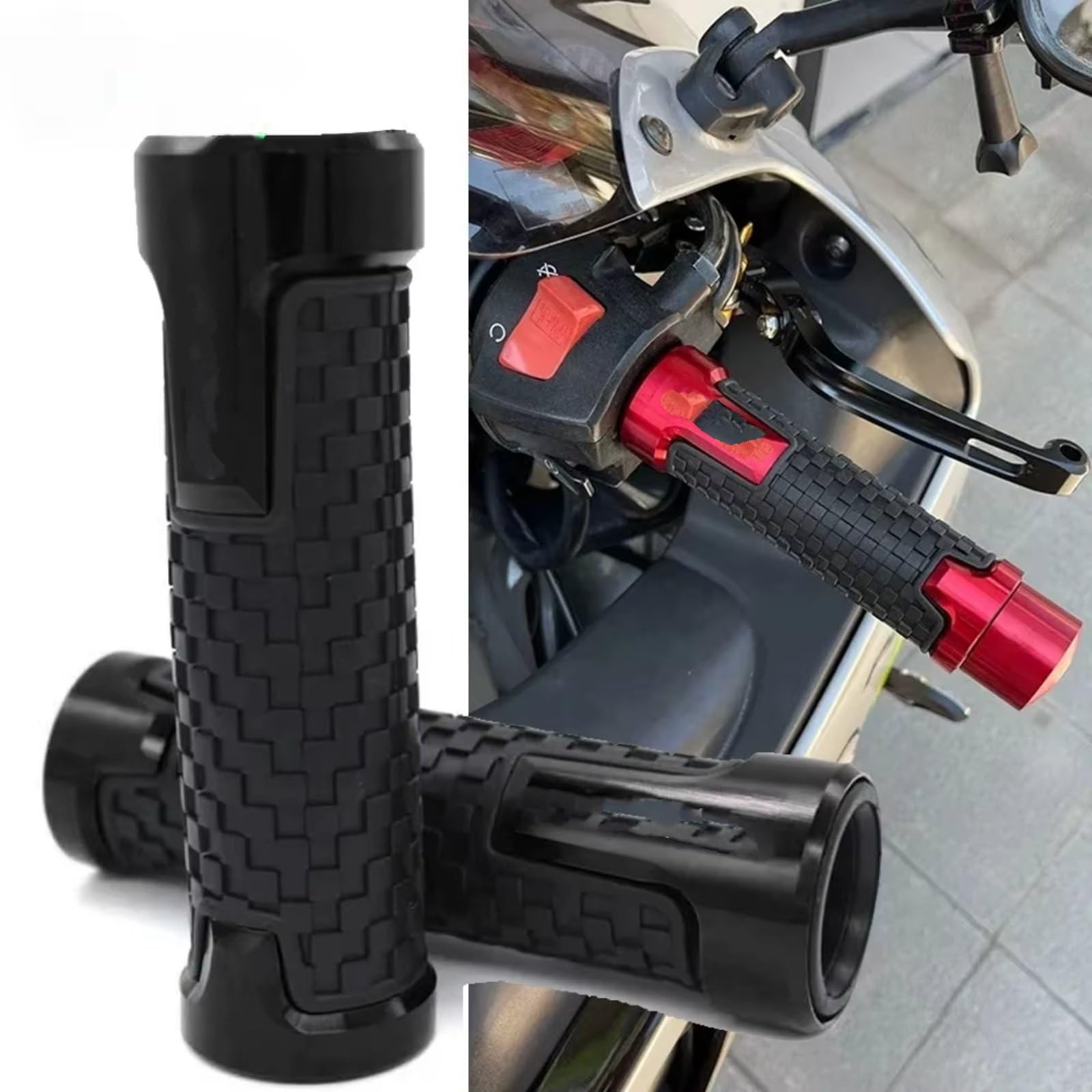 Cubiertas Manillar Motocicleta Accesorios Funda Agarre para 750D