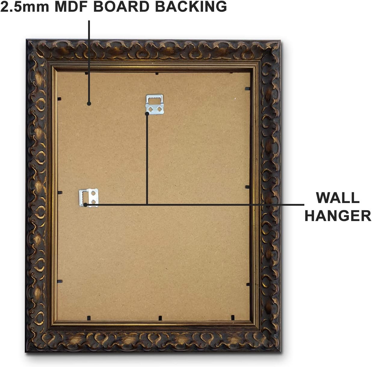 Tailored Frames Vienna Gold Ornate Vintage Shabby Chic Picture Frames