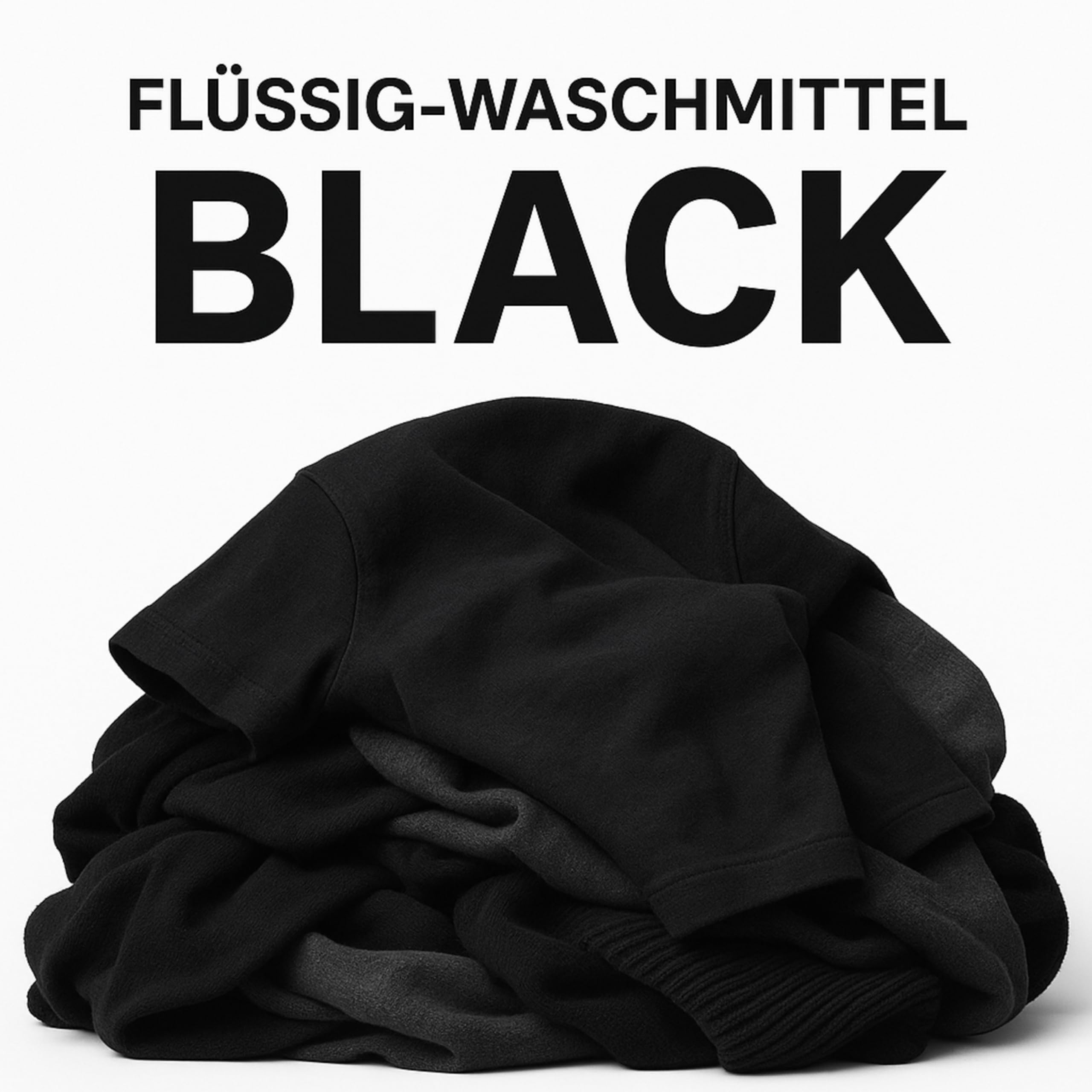Cleanerist - Black Waschmittel flüssig für 350 Dunkelwäschen - 10l Flüssigwaschmittel Konzentrat für schwarze & dunkle Wäsche - XXL Vollwaschmittel mit Frischeduft für 20-95°C, statt Pods, Pulver