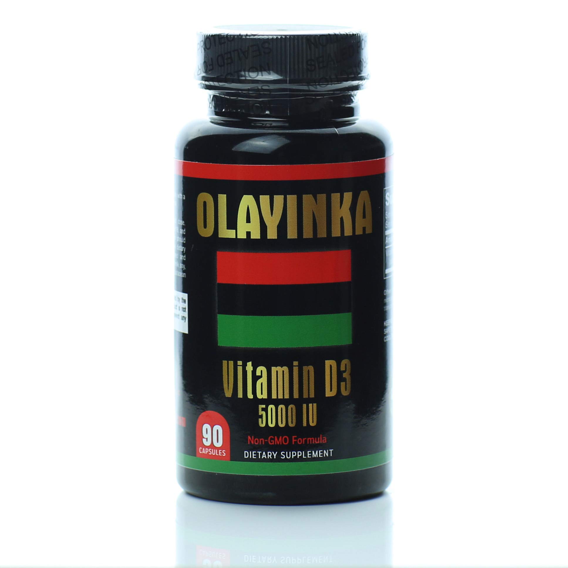 Vitamin D3 5000 IU - 125 mcg Vitamin D3 Supplements for Women & Men - Skin Health, Muscle Function & Immunity Support - Non-GMO, High Potency Vitamin D3 5000 IU, 3 Month Supply