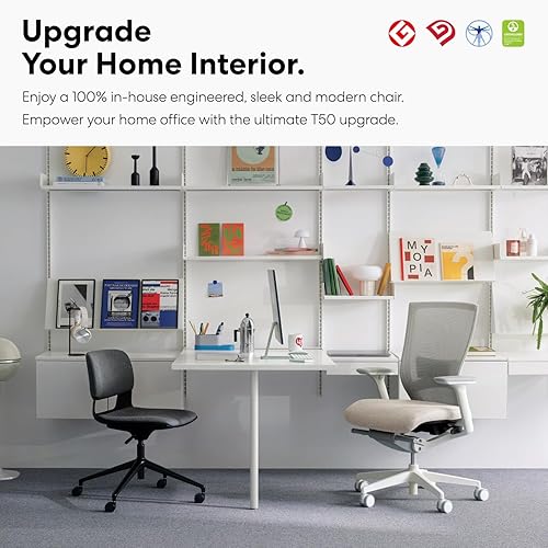 Miniatura 9 de Sidiz TN50 serie de sillas Asiento grisapoyo lumbarreposacabezas