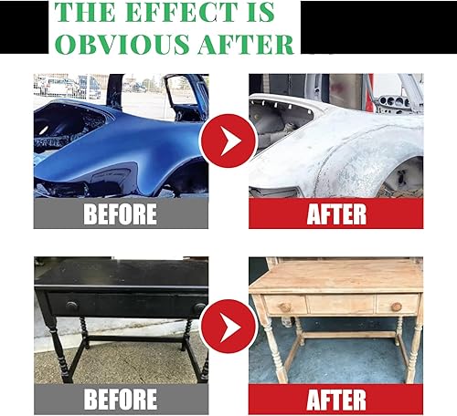 Miniatura 3 de Removedor de pintura eficiente, removedor de pintura de coche de 3.4 fl oz, cepillo pelador de pintura de superficie de metal, gel pelador de