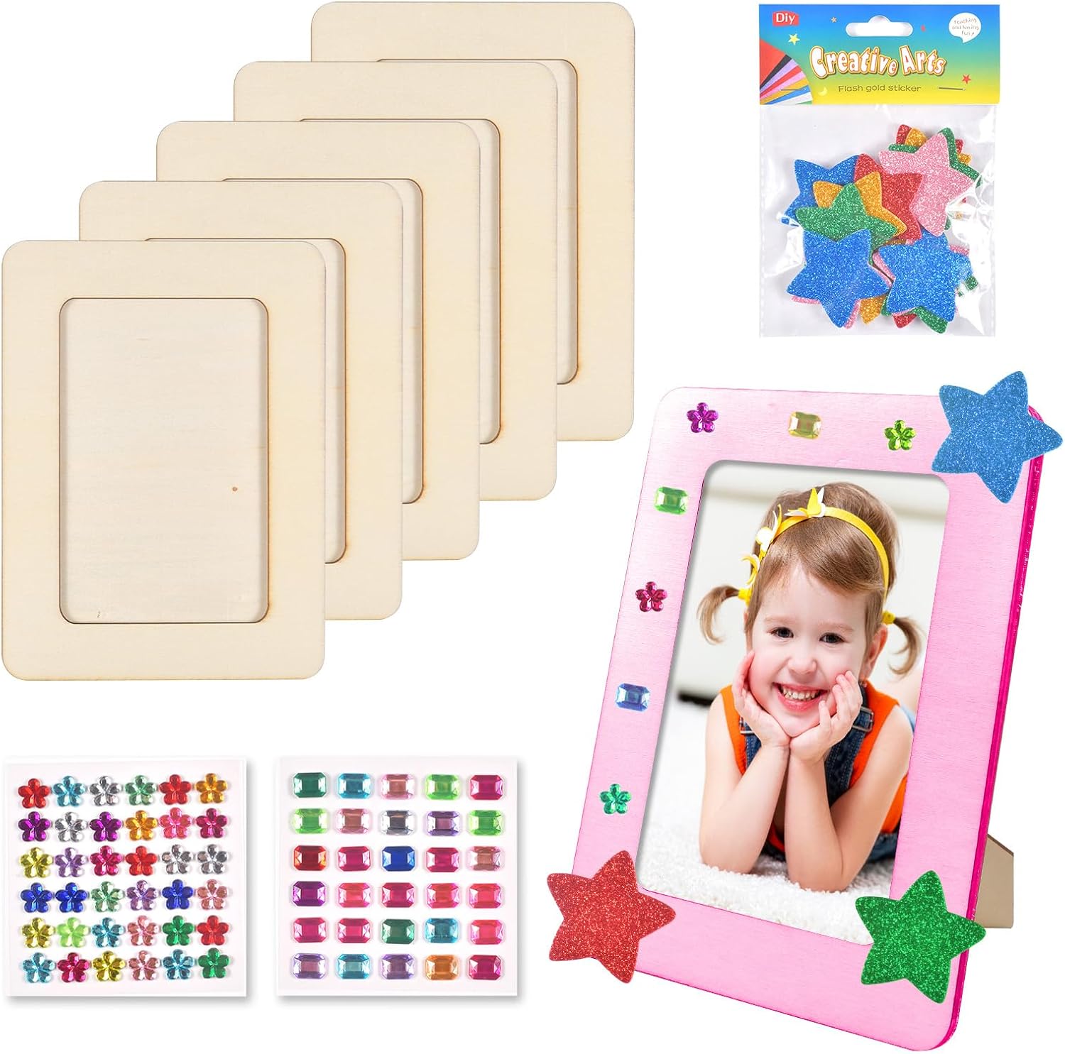 6 Stück Bilderrahmen Bastelset Holzbilderrahmen zum Basteln Fotorahmen Selber Gestalten 19 * 14cm Bi… 6 Stück Bilderrahmen Bastelset Holzbilderrahmen zum Basteln Fotorahmen Selber Gestalten 19 * 14cm Bi…