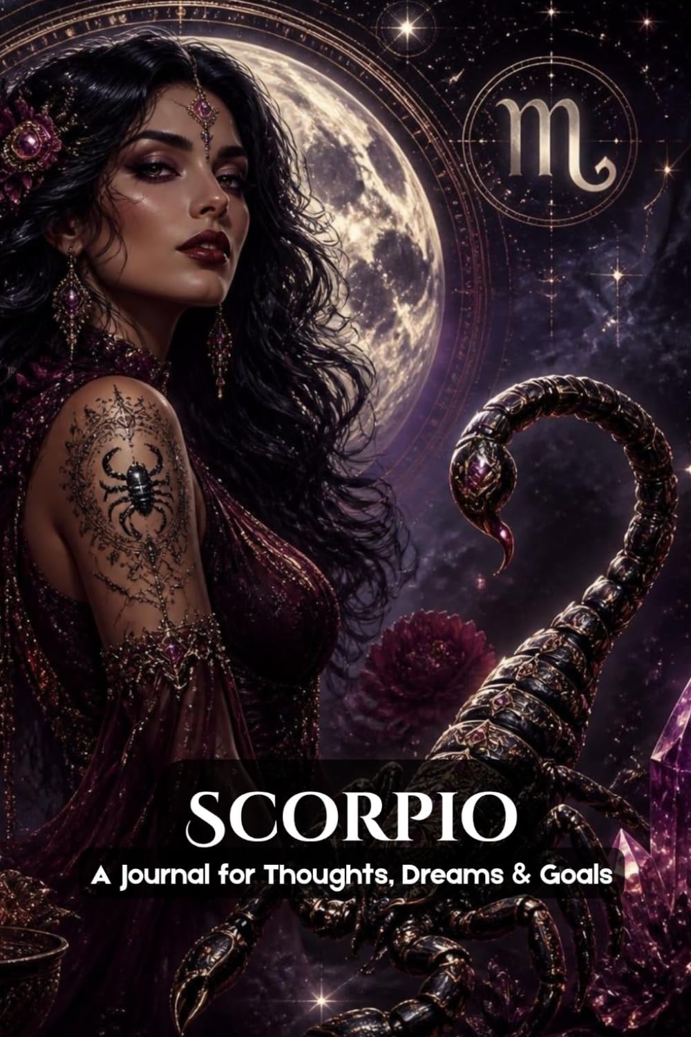 Scorpio: A Journal for Thoughts, Dreams & Goals