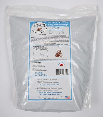 high energy puppy food