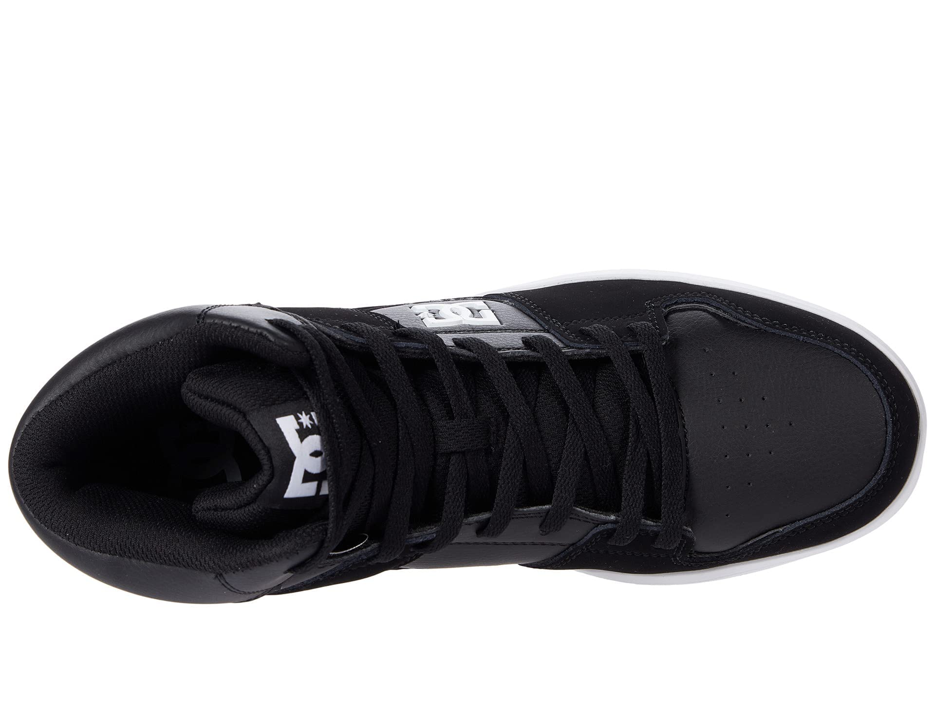 DC Men's Shoes Cure High Skate, 10 Black