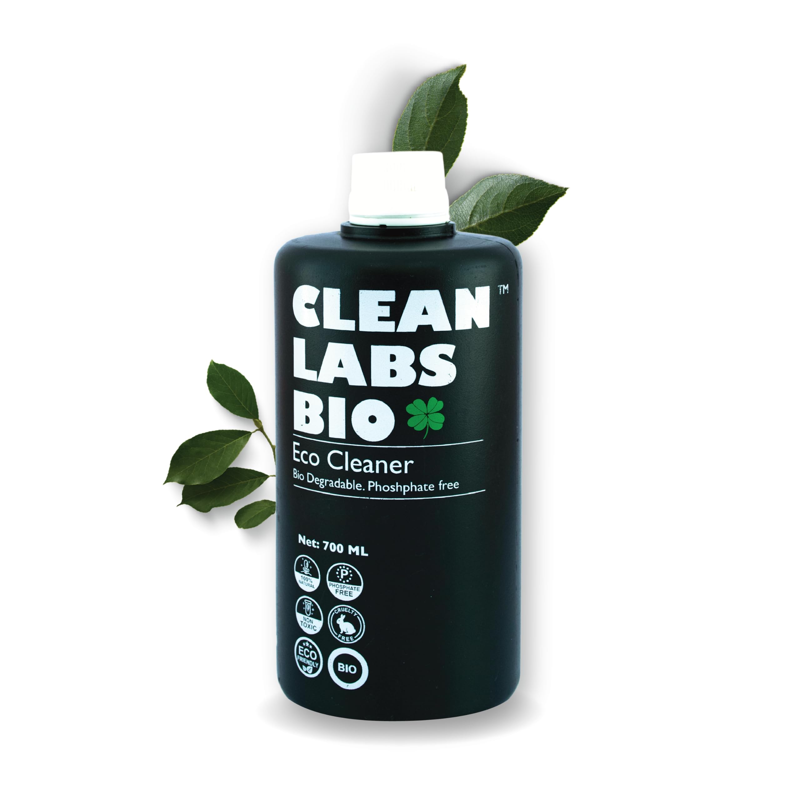 Eco-Cleaner | 700 ml | Contains Essential Oils | 100% Biodegradable | Plant based surfactants | Natural enzymes | Phosphate & Chemical Free | Kids & Pet Safe | Skin Friendly