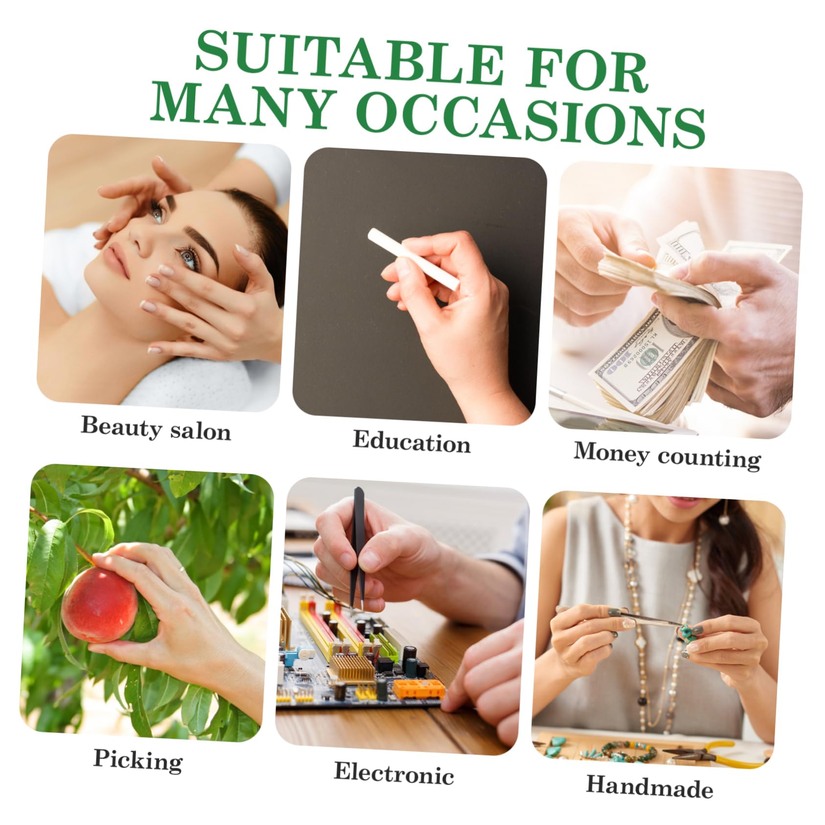 Healeved 200pcs Cut Resistant Finger Protectors Cotton Finger for Healing Calluses Safety White Finger Protector Protectors Finger Cover Finger Protective Cover Finger